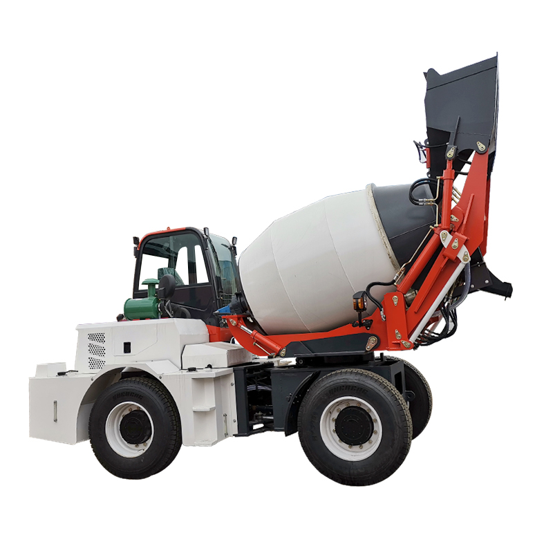 3000L Self-Loading Small Concrete Mixer